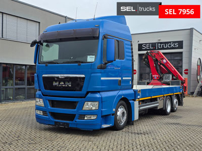 MAN TGX 24.440 6X2-2 LL-U used Tracks