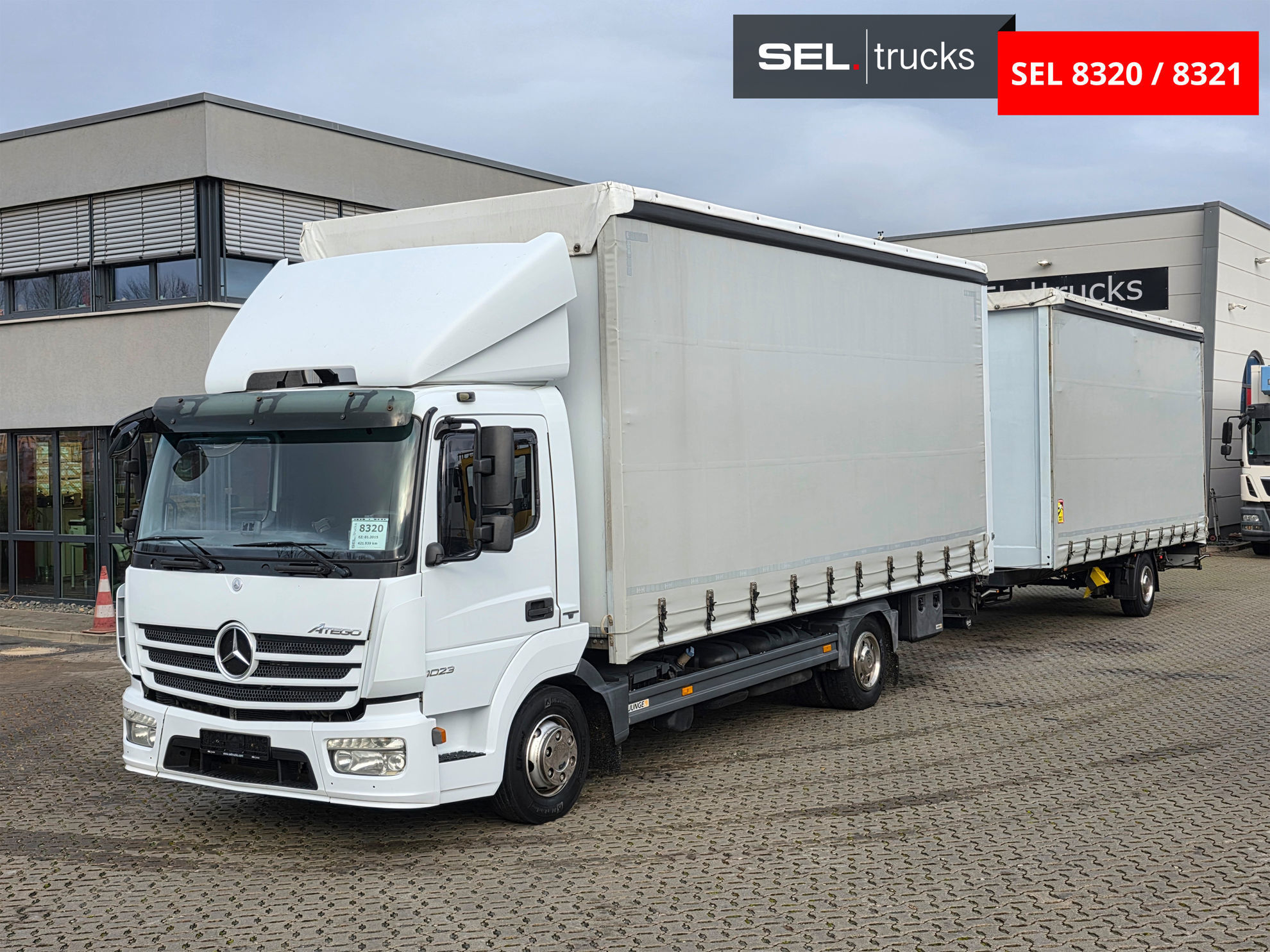 Mercedes-Benz Atego 823 used Truck