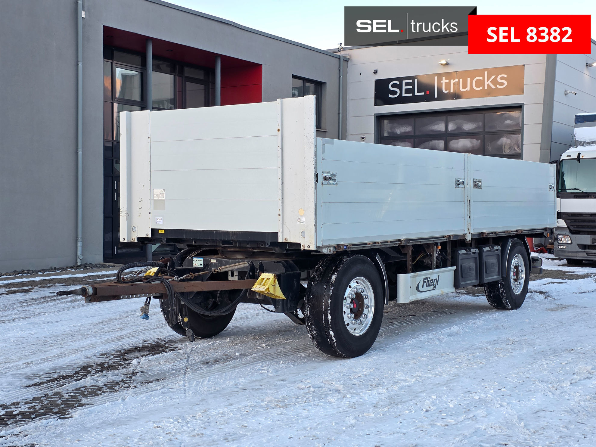 Fliegl ZPS180 used Trailer