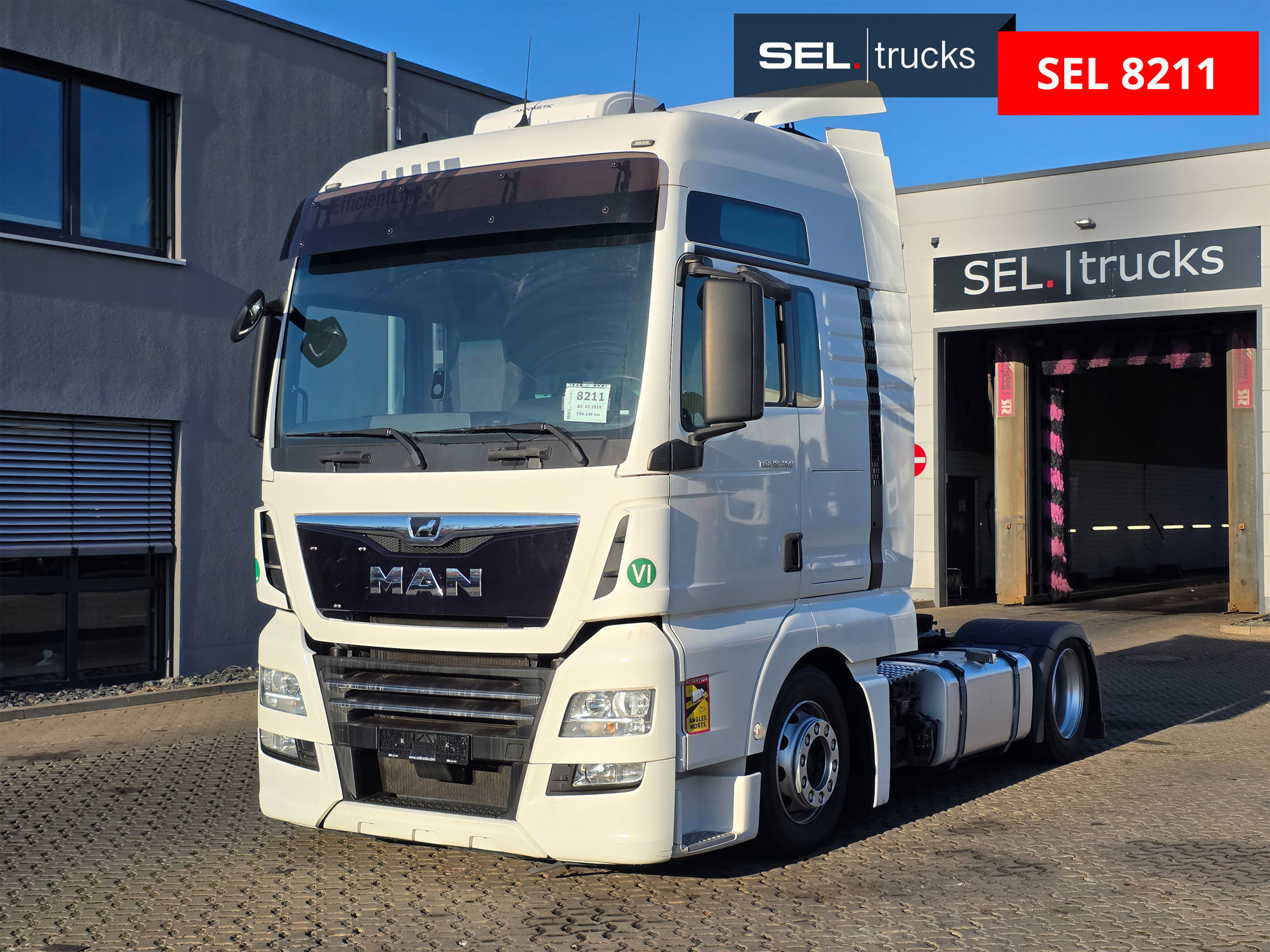 MAN TGX 18.460 4X2 LLS-U used Truck