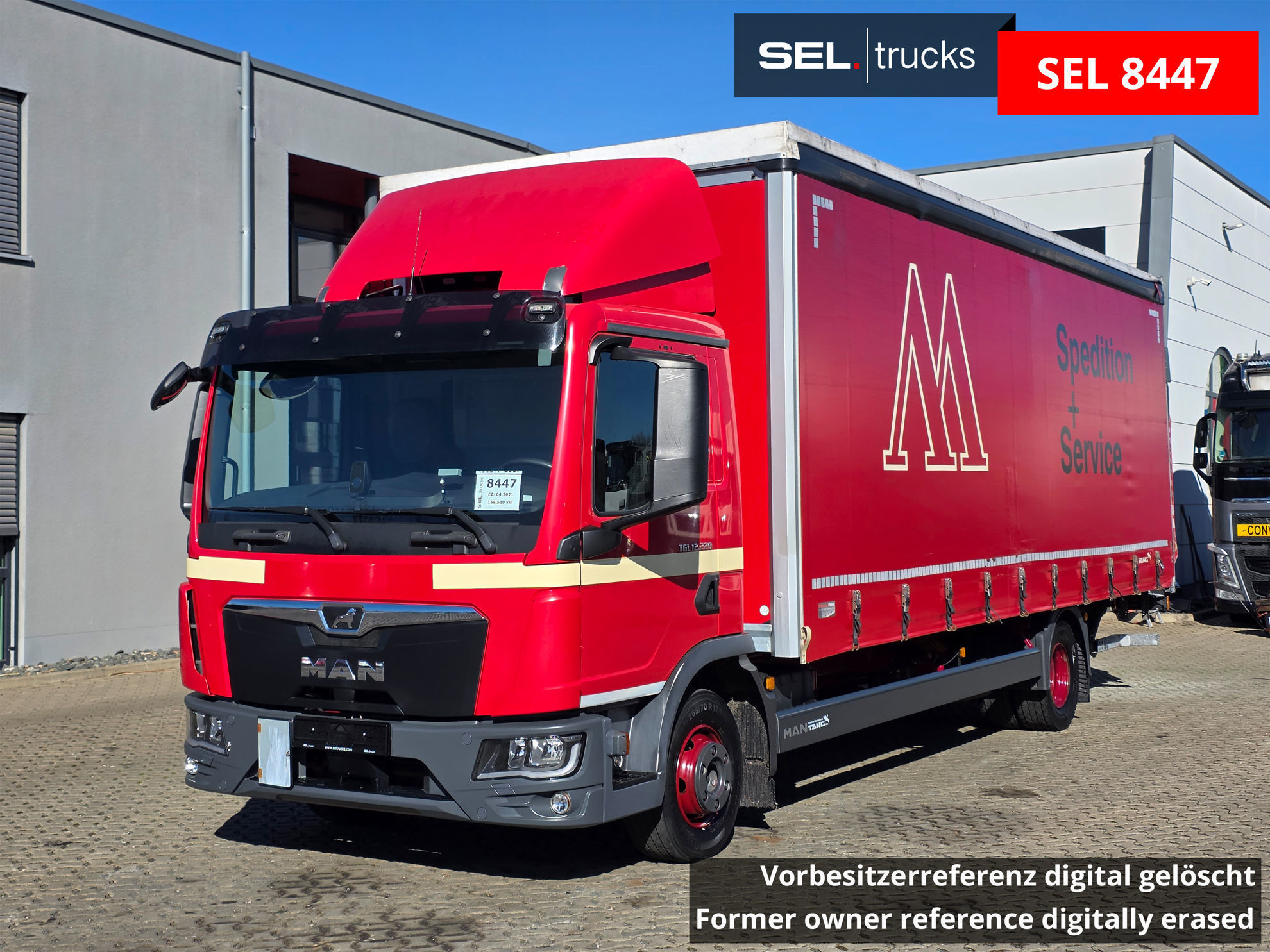 MAN TGL 12.220 4x2 BL CH used Tracks