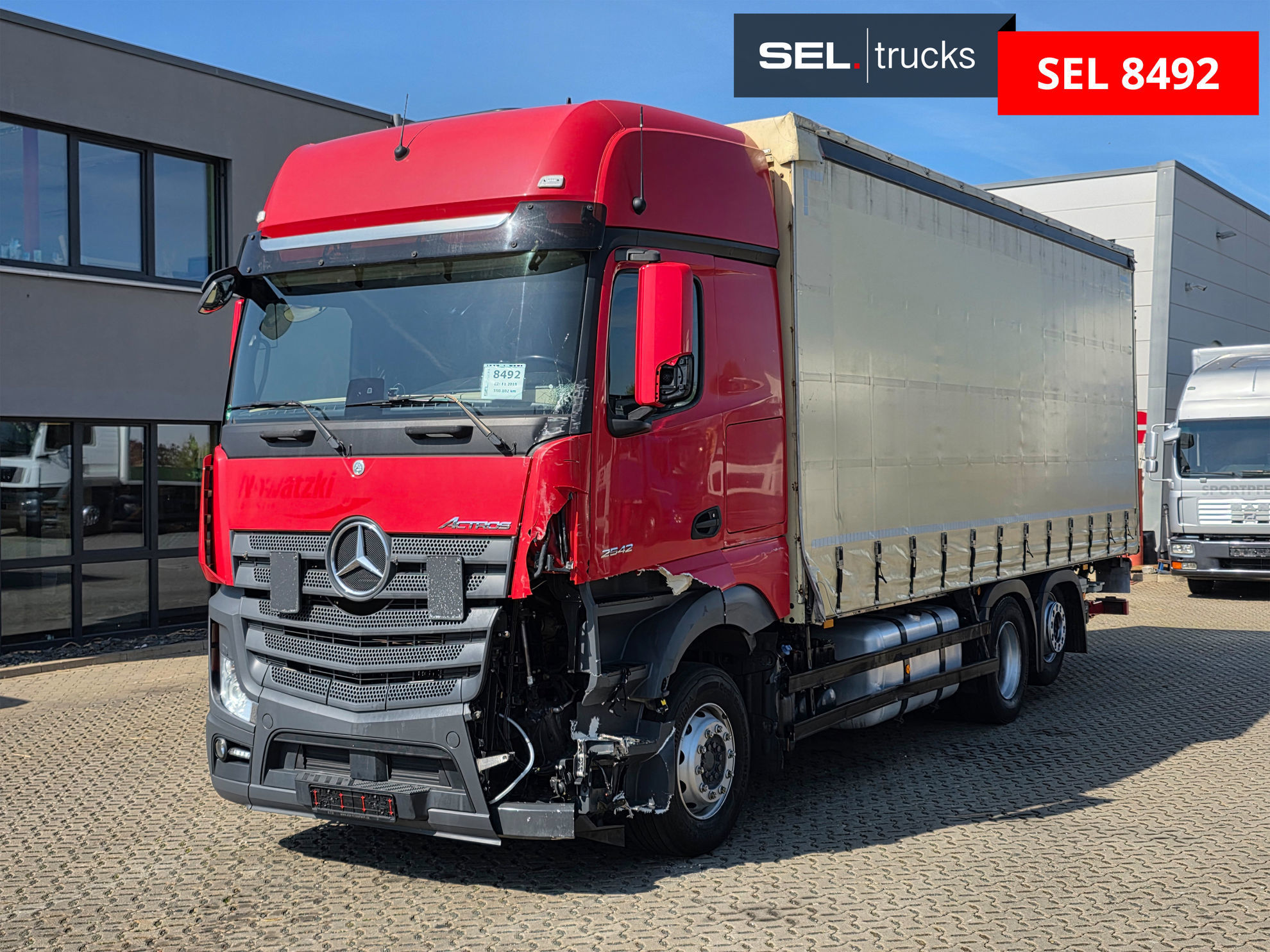 Mercedes-Benz Actros 2542 used Trucks