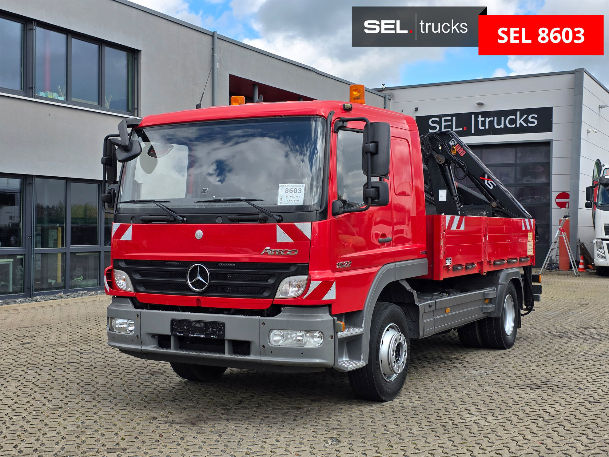 Mercedes-Benz Atego 1522 used Trucks