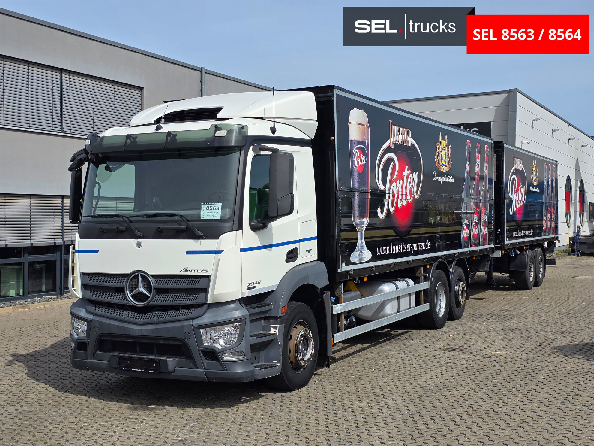 Mercedes-Benz Actros 2543 used Trucks