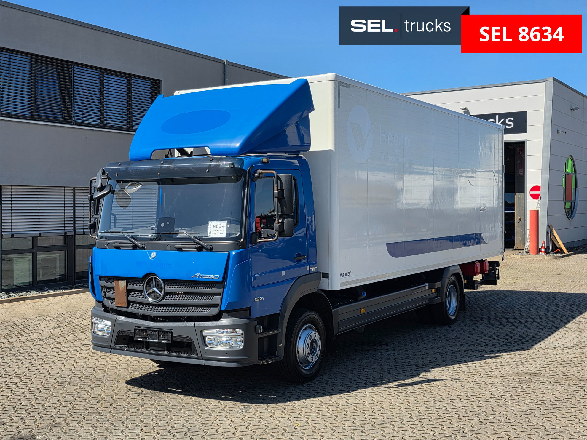 Mercedes-Benz Atego 1221 used Trucks