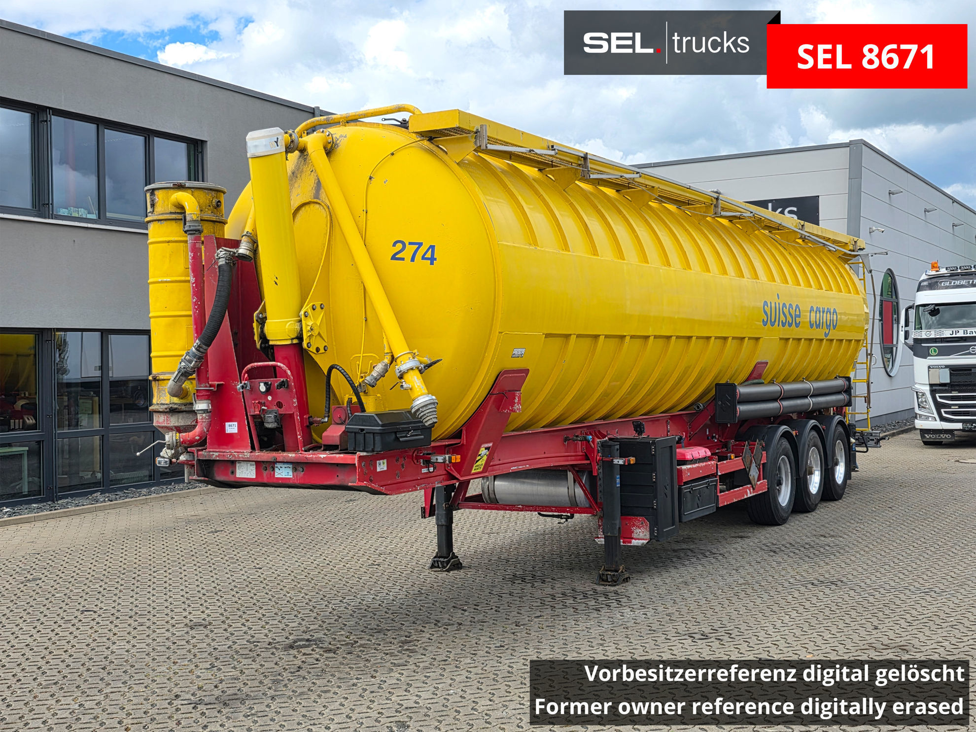 Spitzer SK 2759 GGVS used Trailer