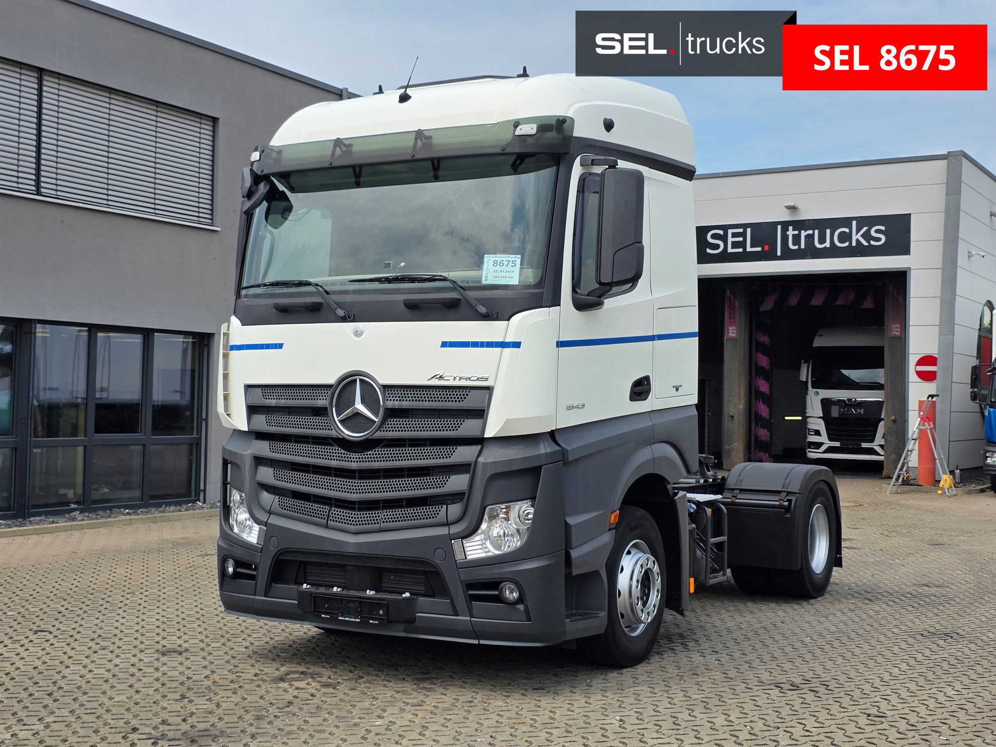 Mercedes-Benz Actros 1843 used Trucks