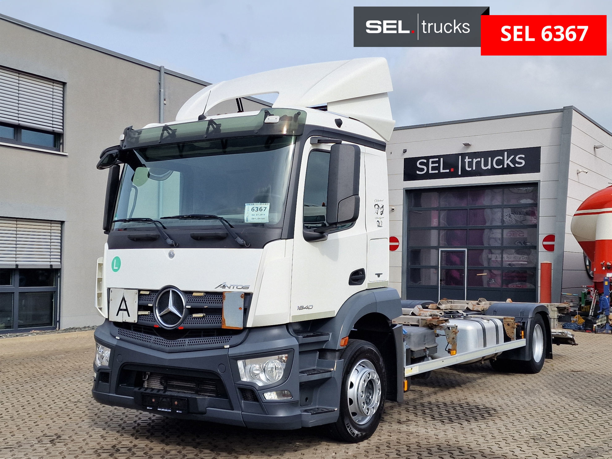 Mercedes-Benz Antos 1840 used Trucks