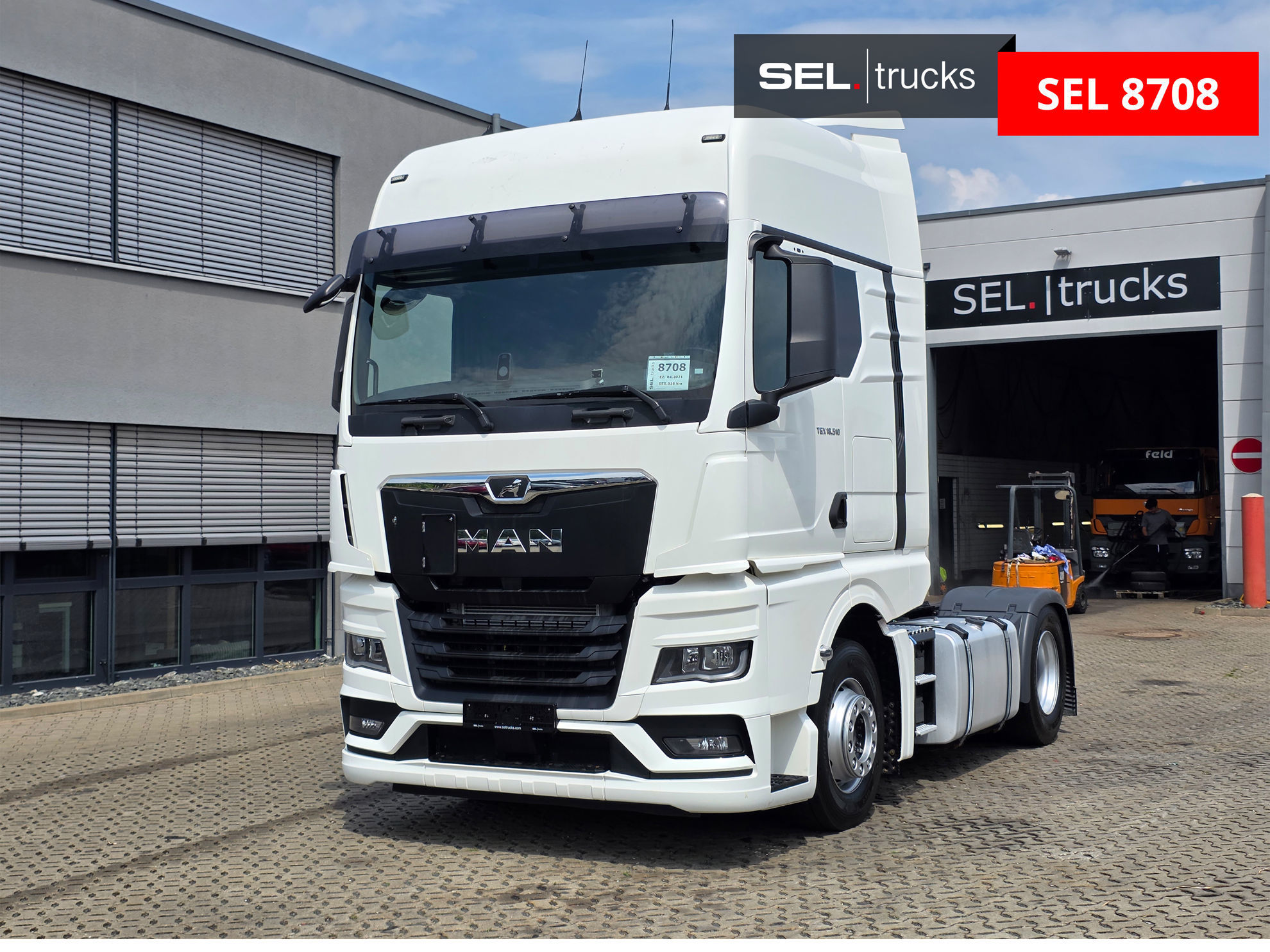 MAN TGX 18.510 4x2 BL SA used Tracks