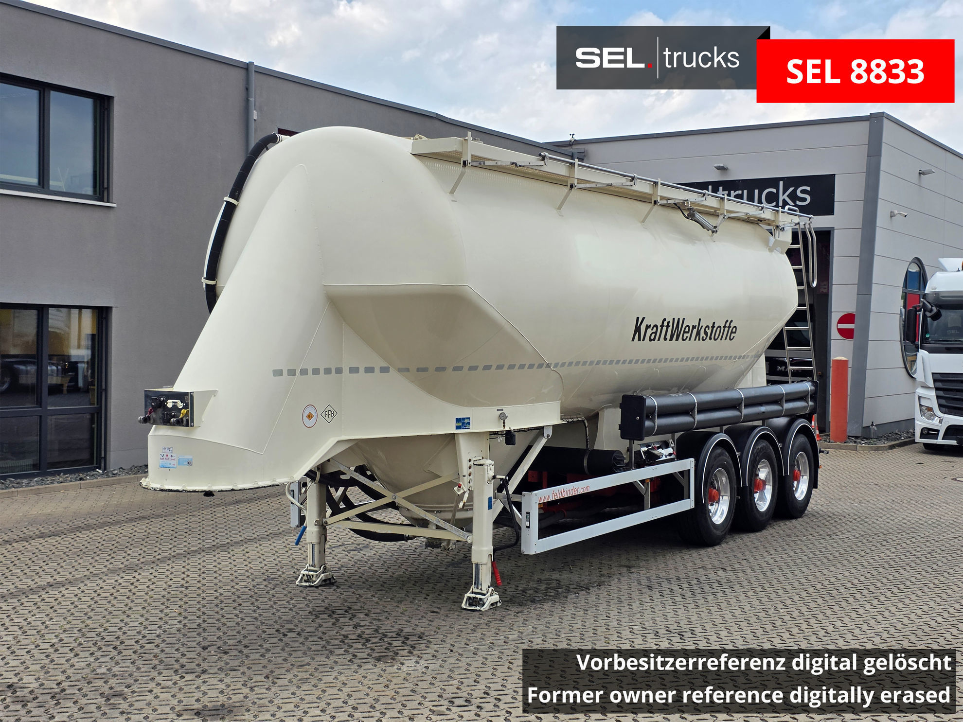 Feldbinder EUT 40.3 used Trailer