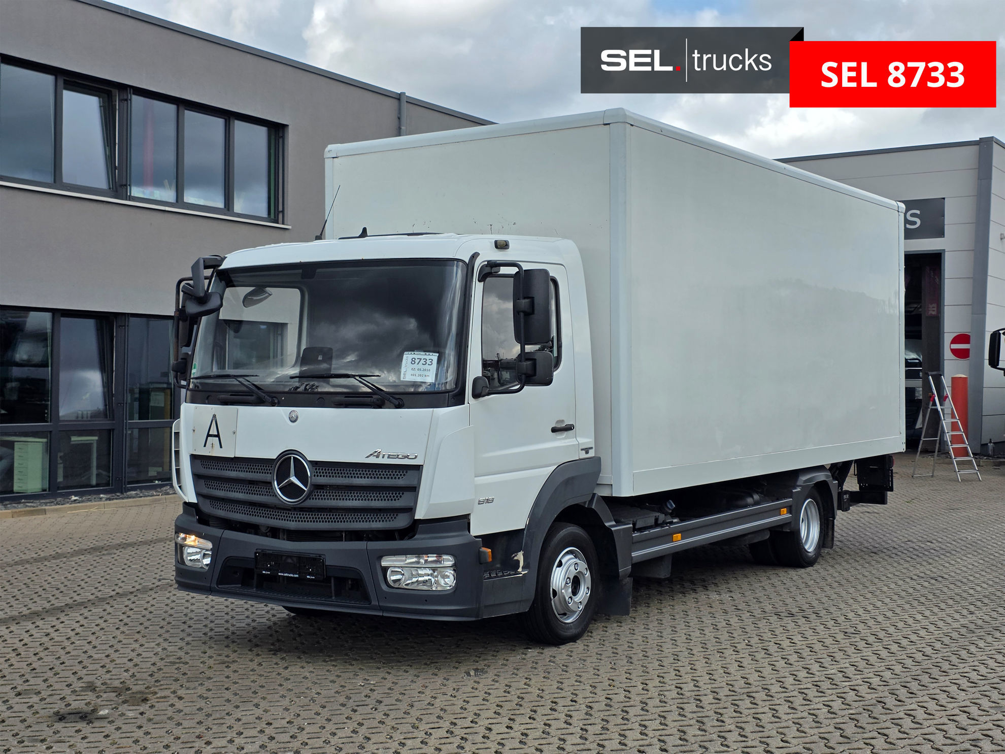 Mercedes-Benz Atego 818 used Trucks