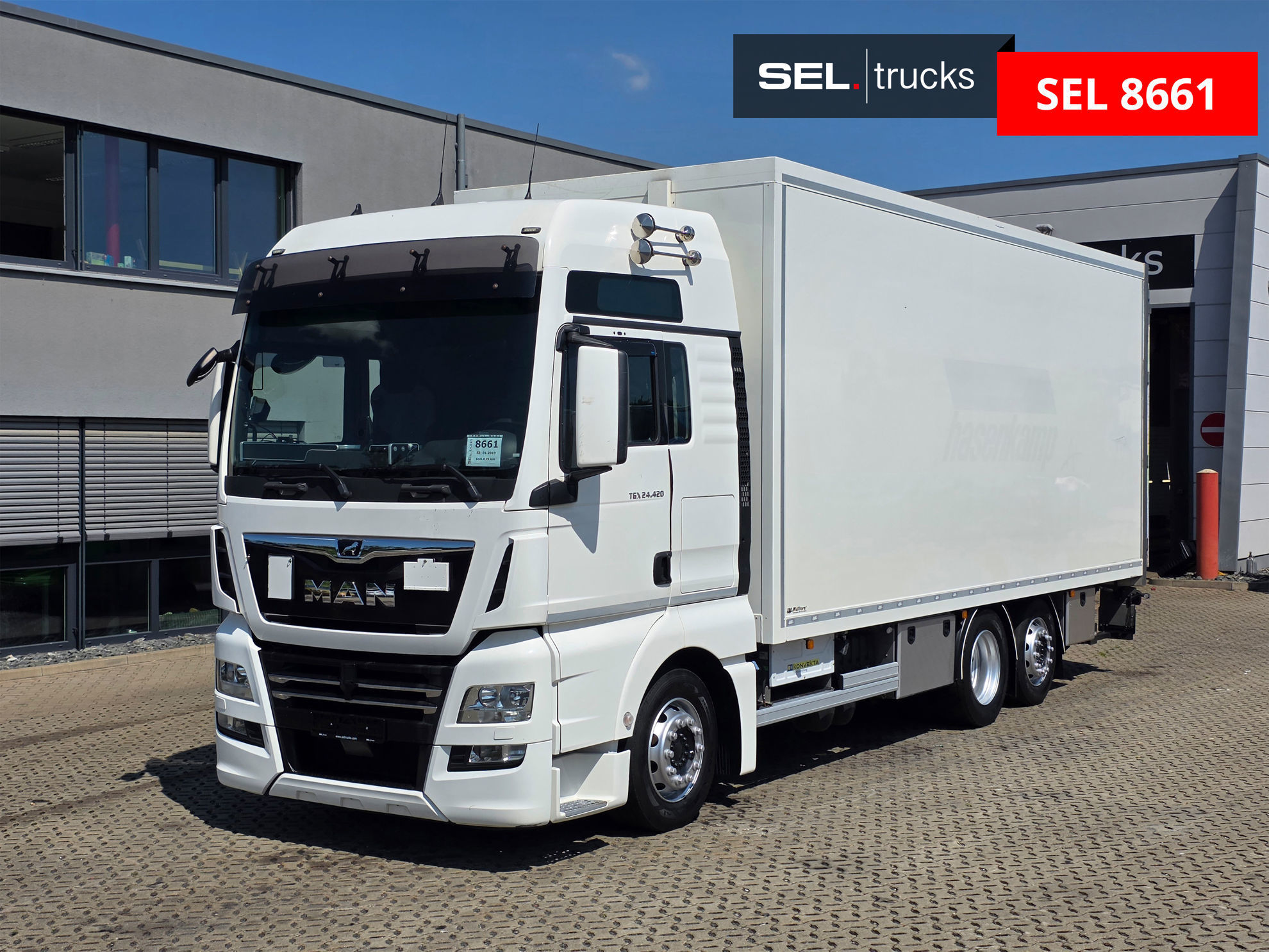 MAN TGX 24.420 6X2-2 LL-U used Trucks