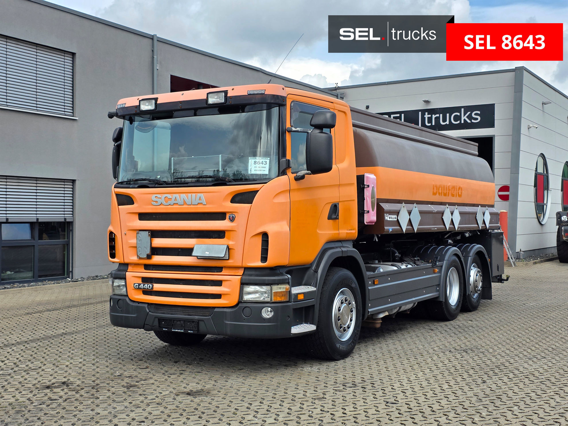 Scania G 440 LB6X2*4MNA used Trucks