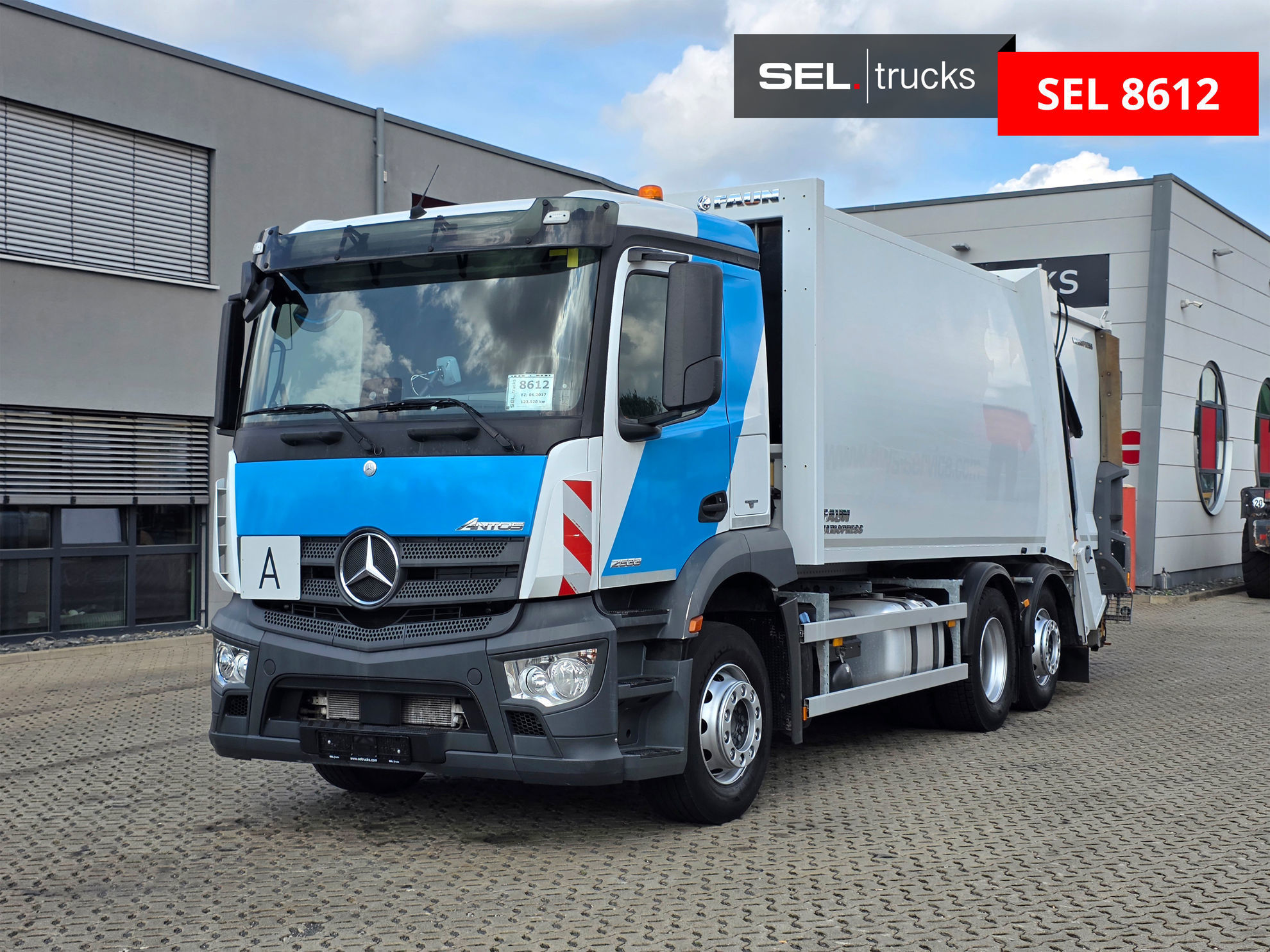 Mercedes-Benz Antos 2533 used Trucks