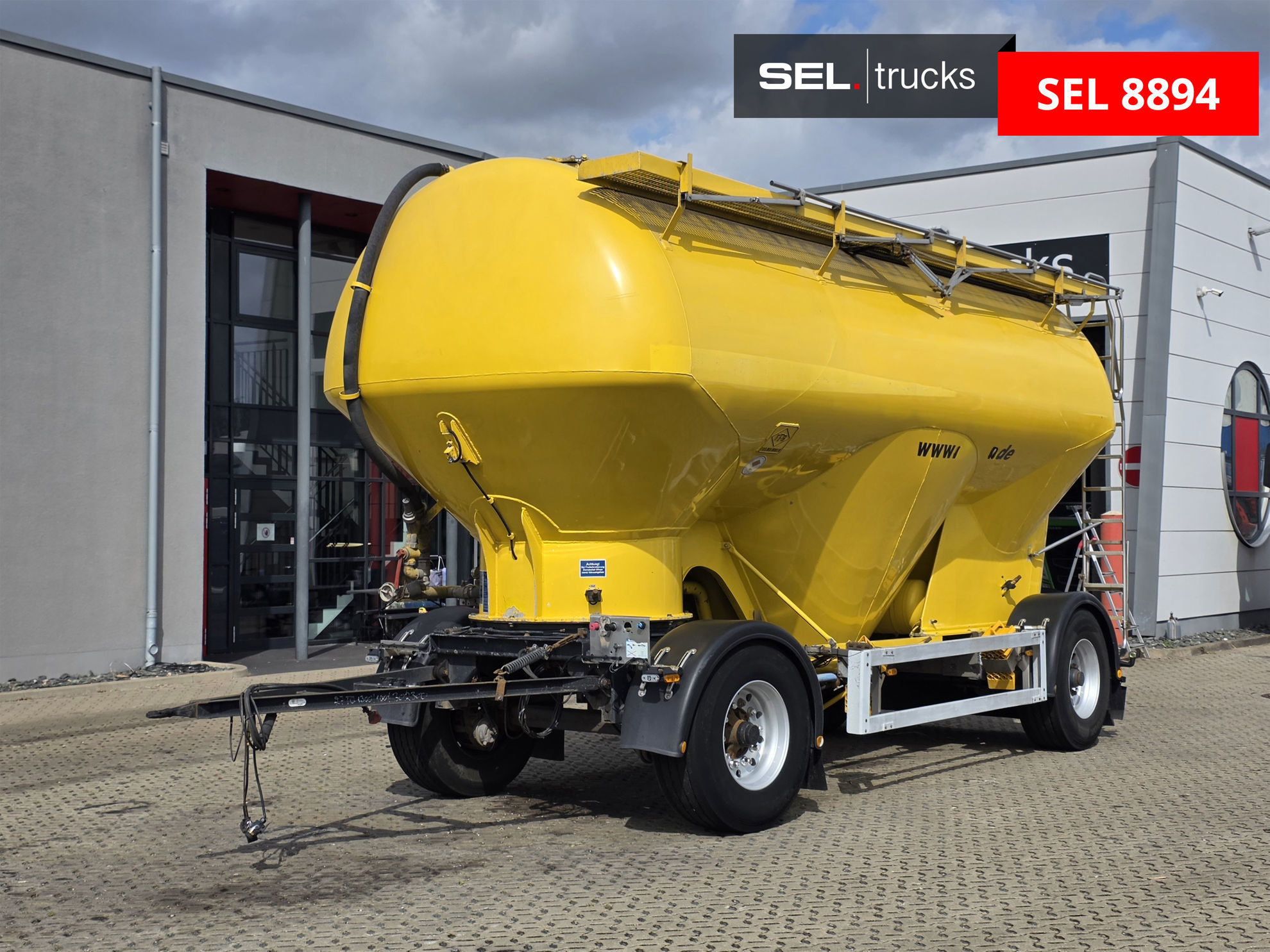Feldbinder HEUT 31.2 used Trailer