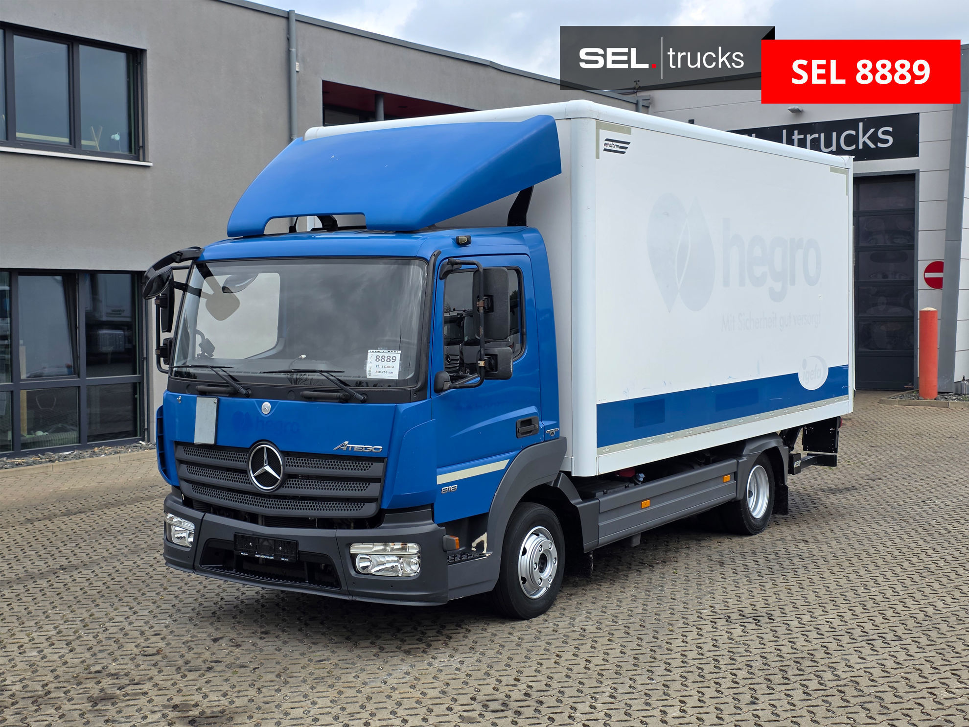 Mercedes-Benz Atego 818 used Trucks